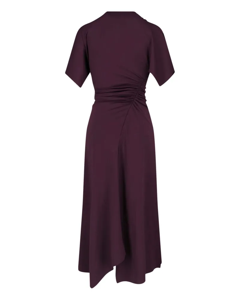Victoria Beckham Women's Dresses Violet Polyester Purple