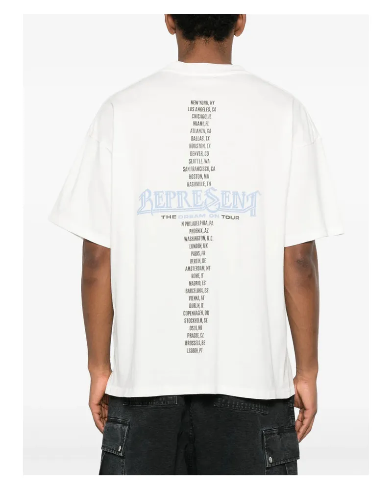 REPRESENT Flawh T-Shirt — White White