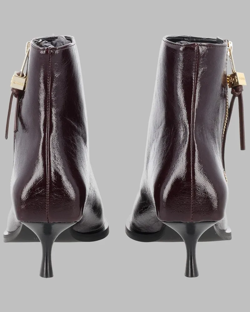 Ganni Ankle Boots — Brown Brown