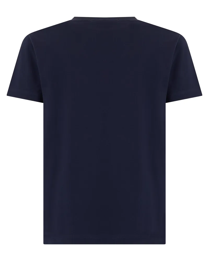 Gant Men's T-Shirt Dark Blue Cotton T-Shirts And Polos 