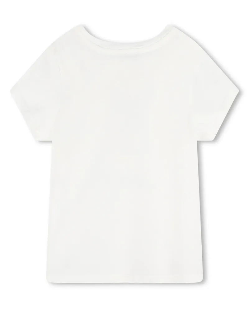 Lanvin 100% Cotton T-Shirt — White White