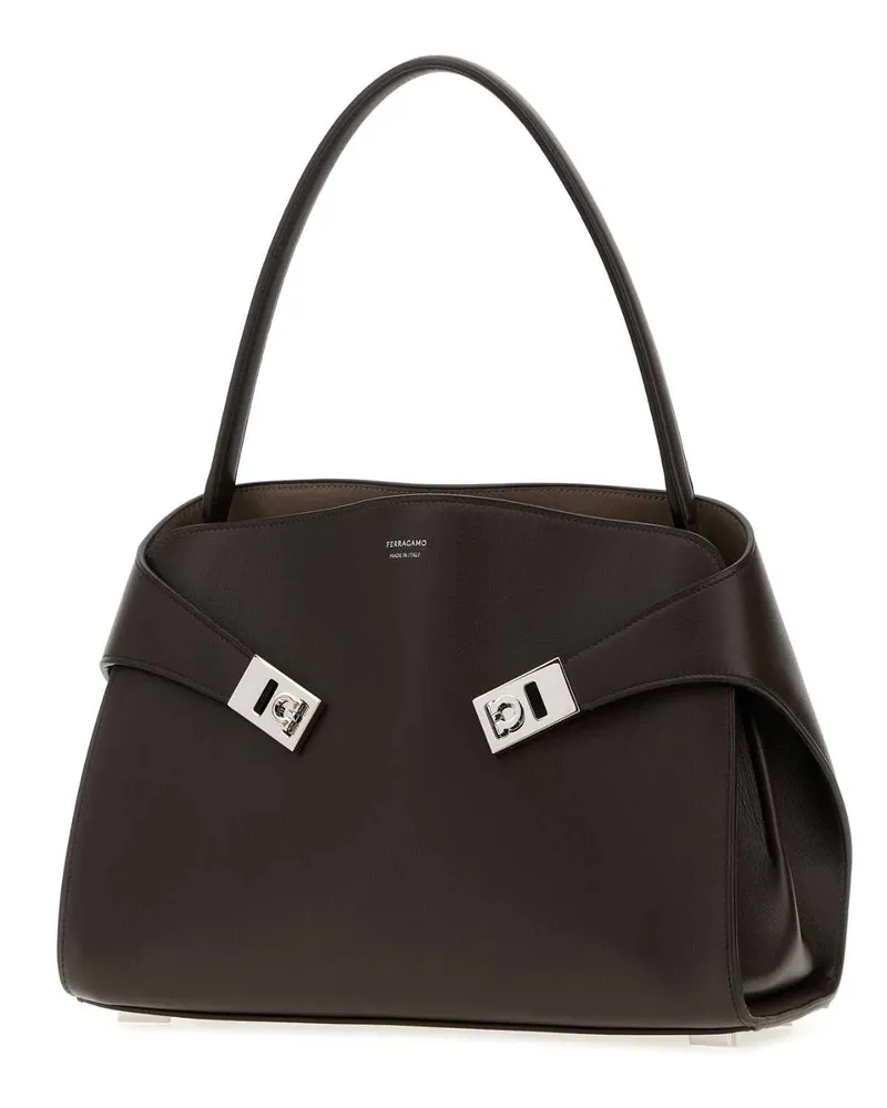 Ferragamo Testadimorowarmtaupewarmtaupe Borse A Mano Bag Brown