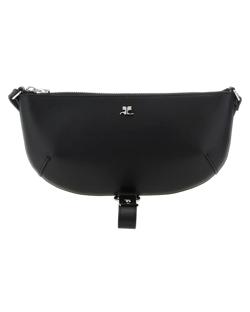 Courrèges Shoulder Bag — Black Black
