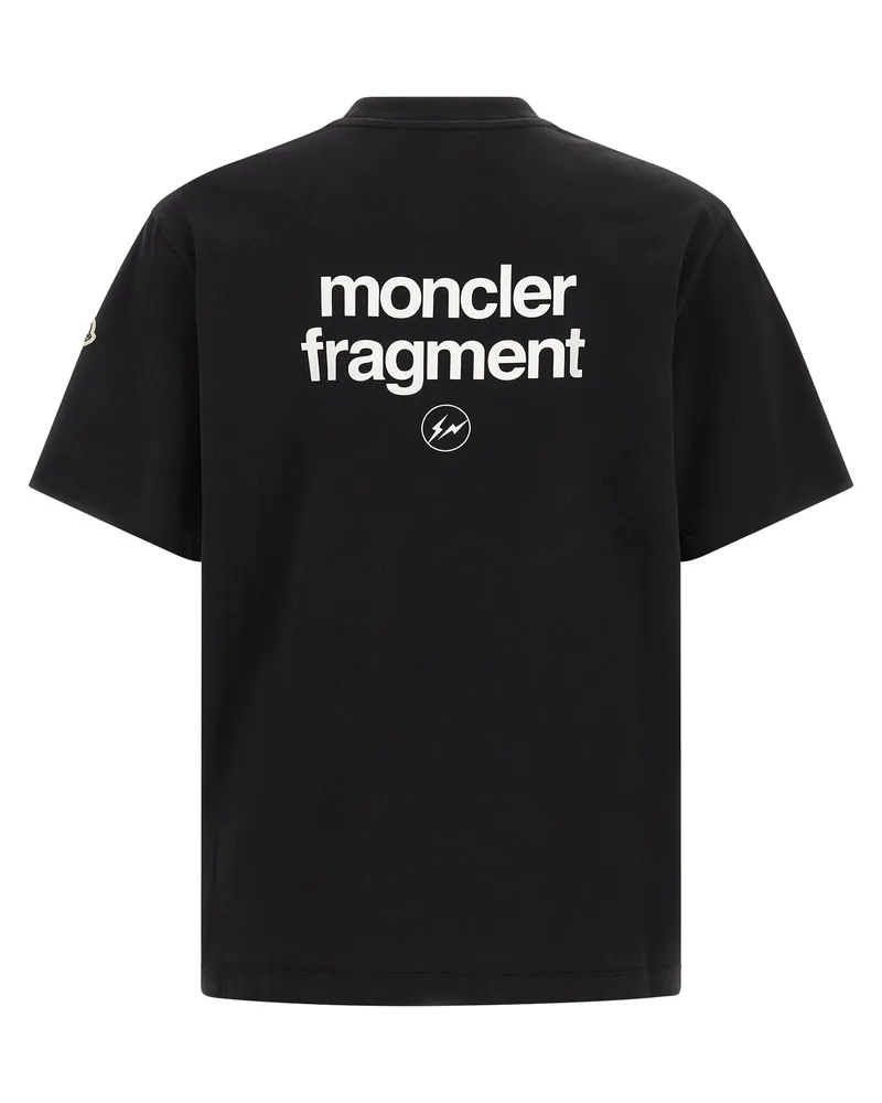 Moncler Cotton T-Shirt — Black Black