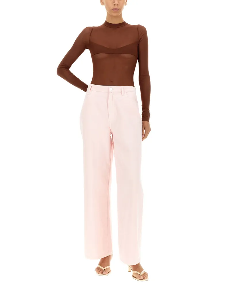 Not After Ten Crossbar Design Bodysuit — Brown Brown
