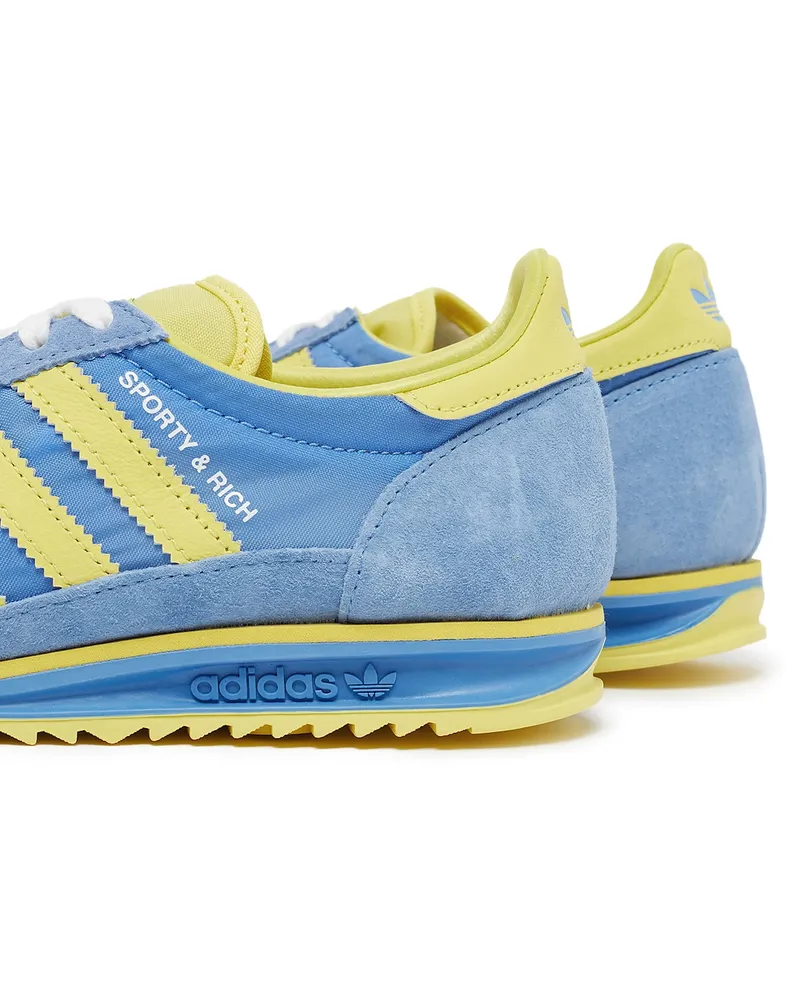 adidas Women's Sl72 Sneakers Blue Suede Rubber Blue