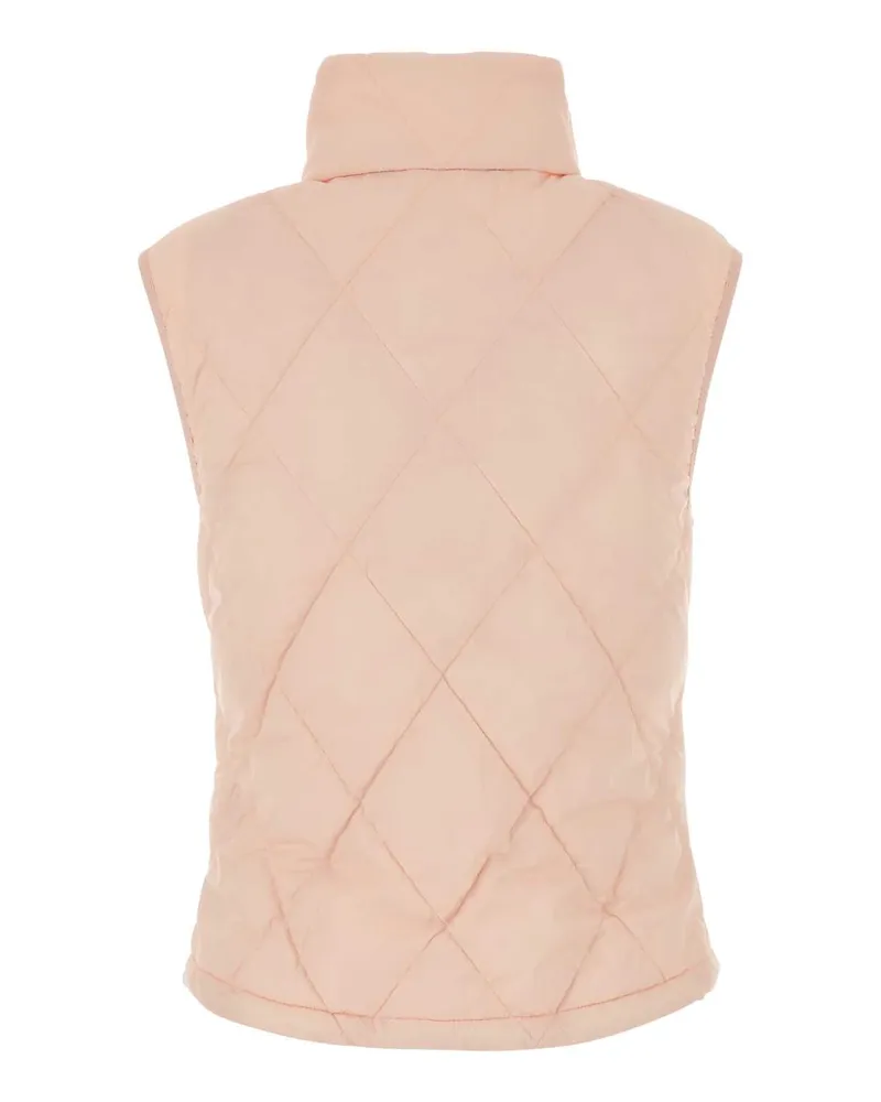 Burberry Quilted Nylon Vest — Pink Pink