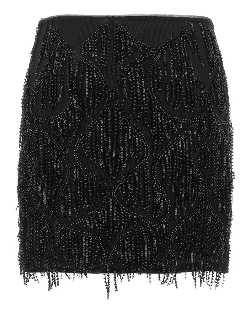 ROTATE Birger Christensen Skirt — Black Black