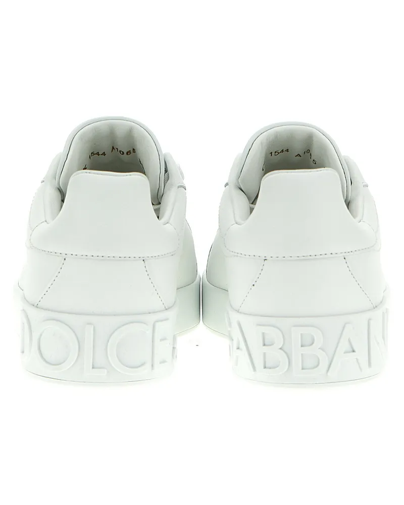 Dolce & Gabbana Portofino Sneaker — White White