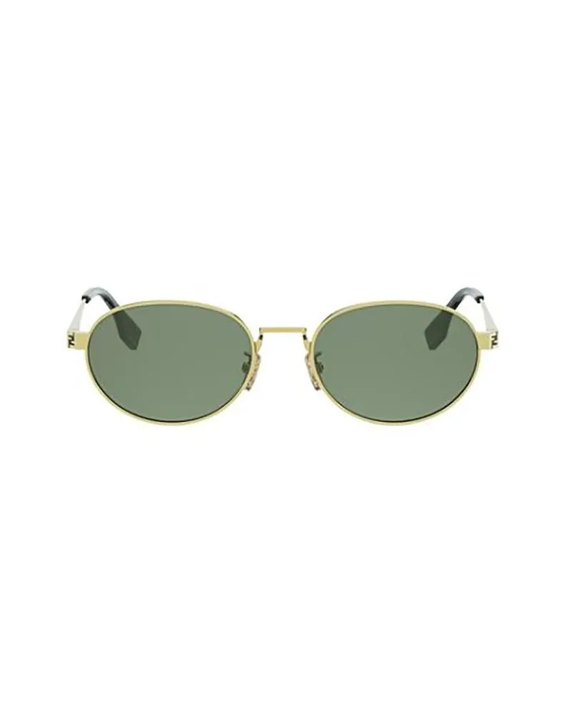 Fendi Men's Sunglasses Gold Acetate Gold