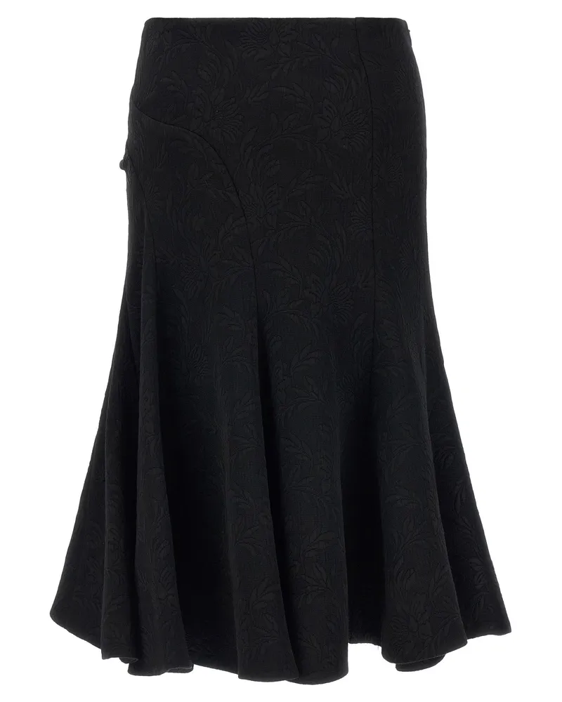 Dries van Noten Sibel Skirt — Black Black