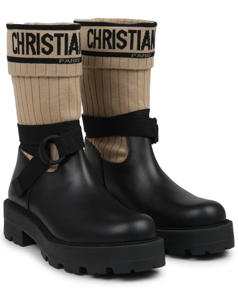 Dior D-Major Boots — Black Black