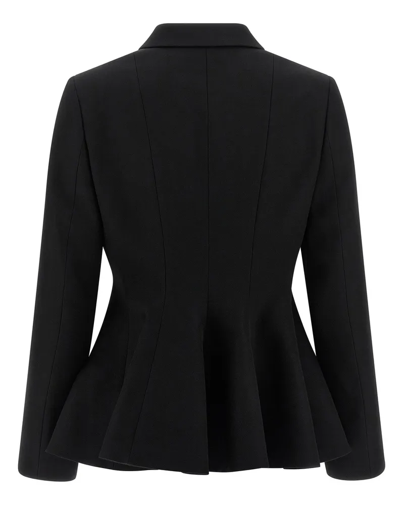 Fendi Grain de Poudre Blazer — Black Black