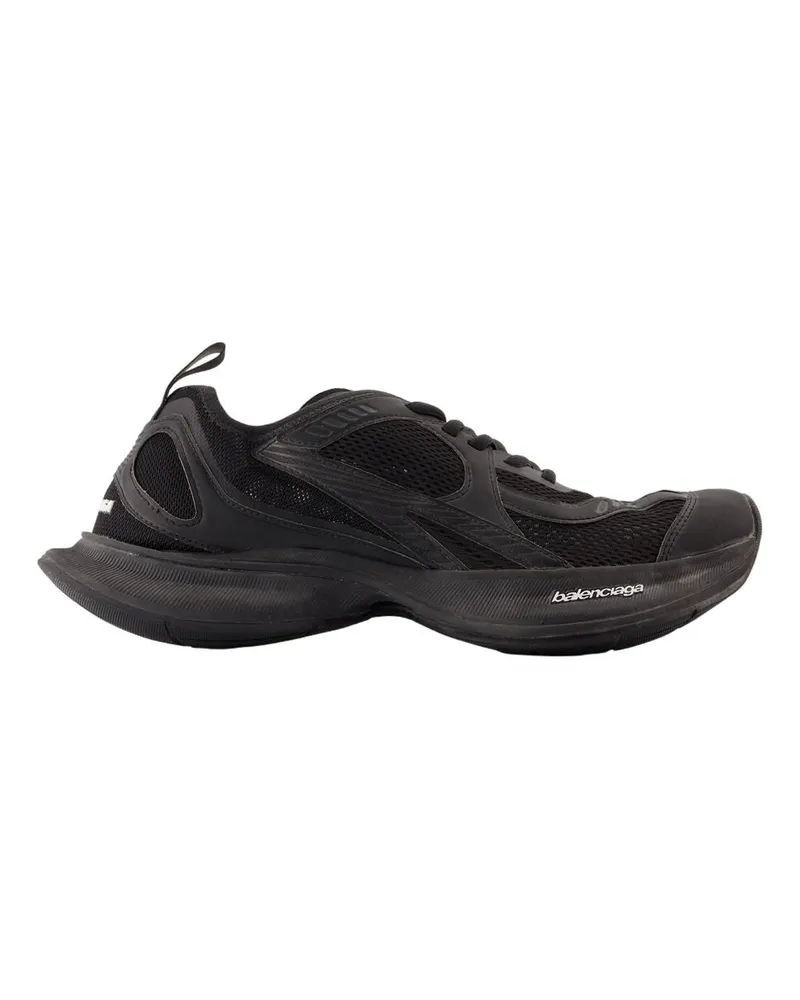 Balenciaga Women's Circuit Sneaker Black Synthetic Black