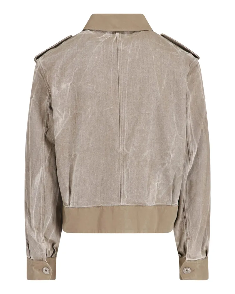 Our Legacy Men's Jackets Green Cotton Green