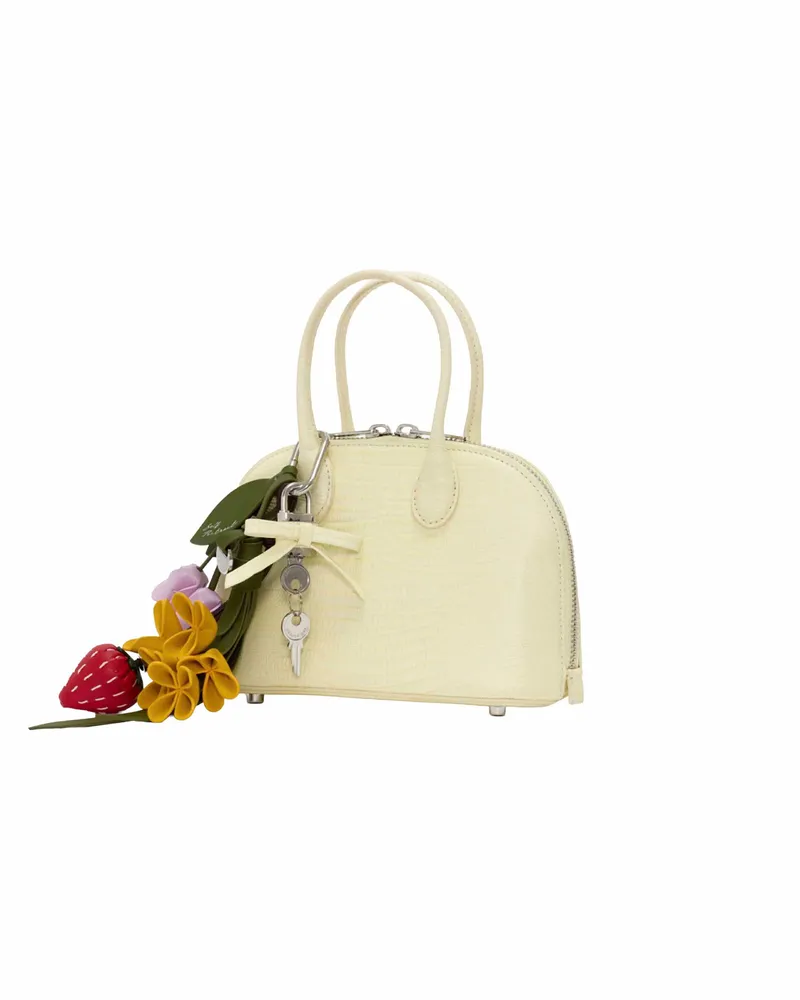 Self-Portrait Women's Mini Shoulder Bag Yellow Handbags Hand Yellow