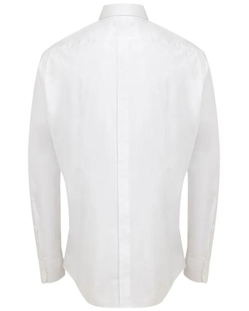 Dolce & Gabbana Men's White Cotton Dress Shirt White
