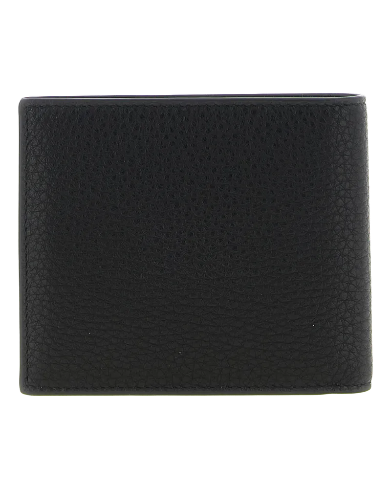 Balenciaga Men's Black Calfskin Wallet Black