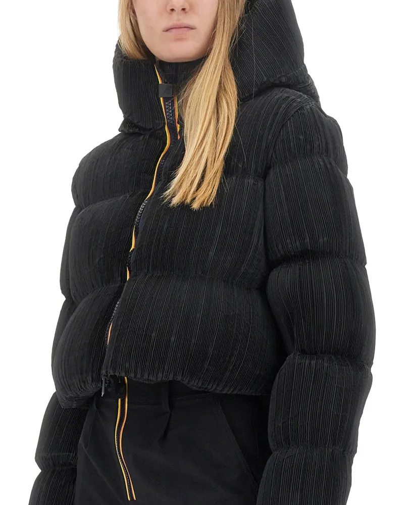 K-Way Polyester Jacket — Black Black