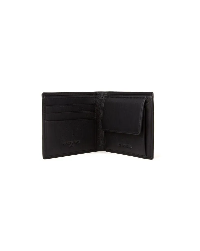 MOMO DESIGN Men's Wallet Black Polyurethane Bags Black