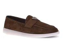 Men's Suede Loafers Cacao