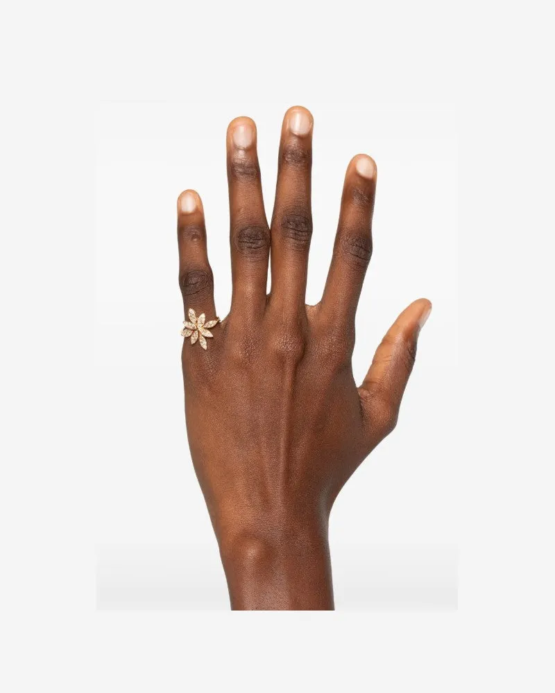 Pasquale Bruni 18kt Rose Gold Ghirlanda Diamonds Ring Ss26 W Rose
