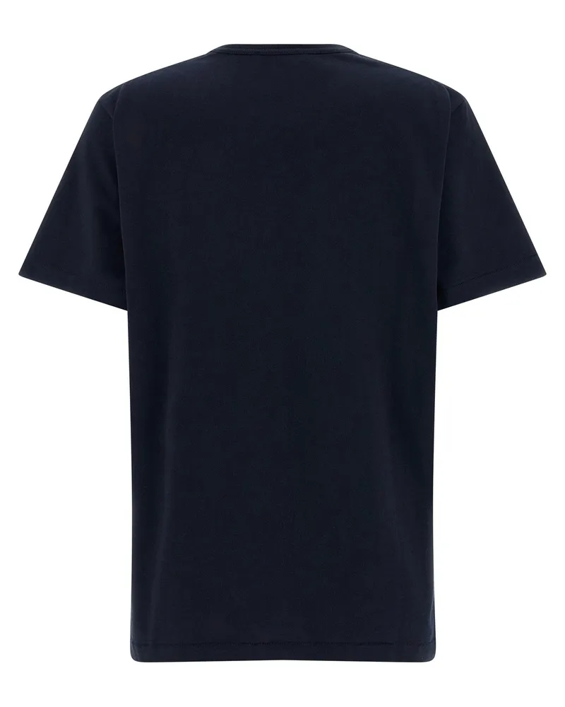 J.W.Anderson Ribbon Anchor Embroidery T-Shirt — Navy Navy