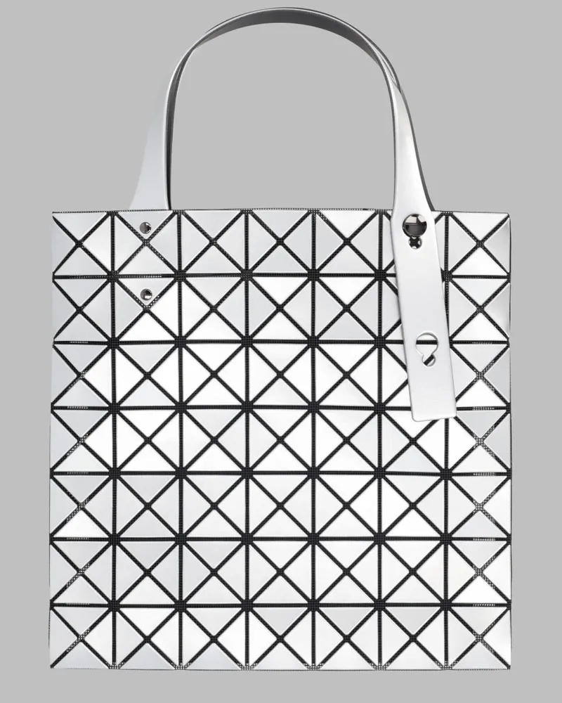 Issey Miyake Prism Basics Fabric Tote Bag — Silver Silver