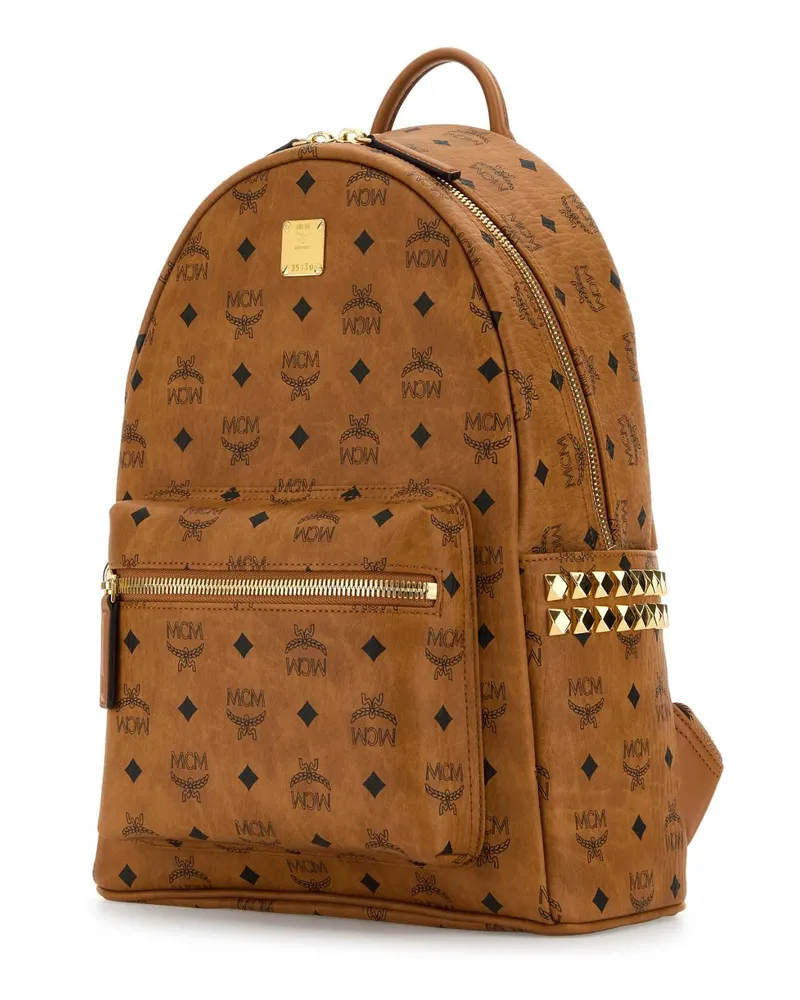 MCM Stark Backpack — Brown Brown
