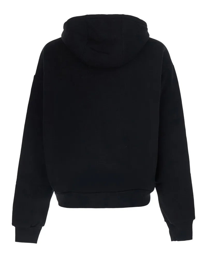 Amiri Men's Hooded Zip Sweatshirt Black Sweatshirts Sweater Black