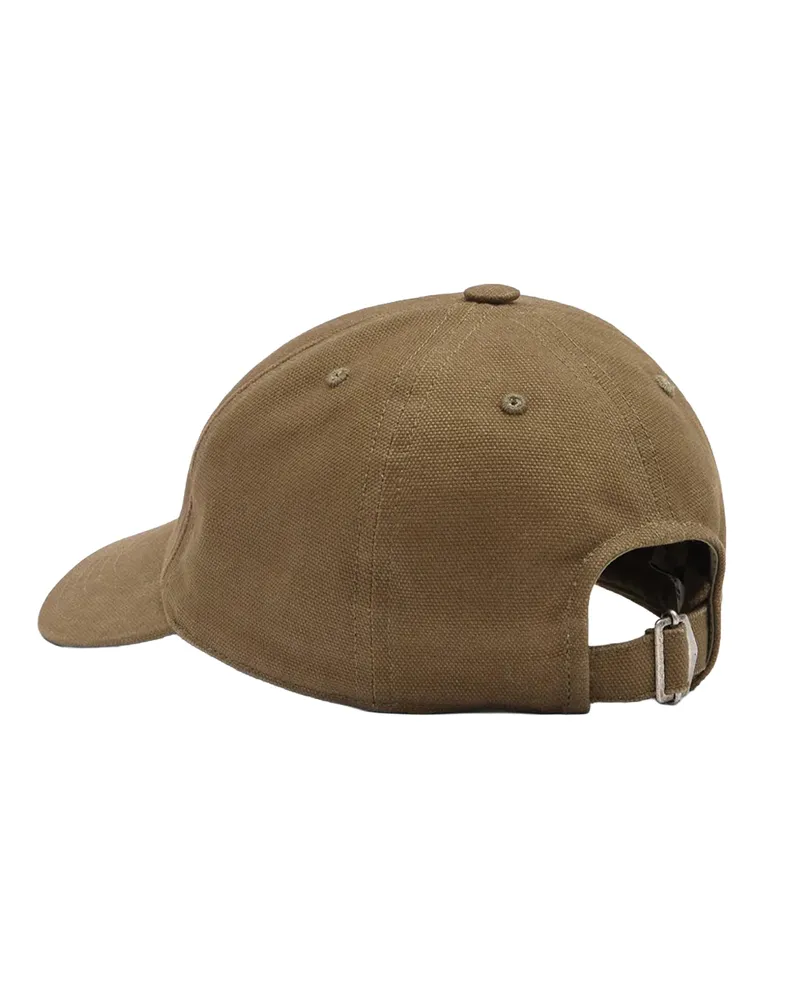Isabel Marant Unisex Cotton Cap Tomas Khaki-Light Pink Hat Khaki/light Khaki