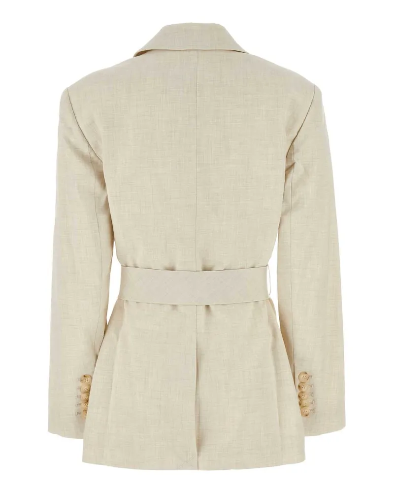 camilla and marc Women's Floris Blazer Beige Polyester Rayon Lycra Blazers Beige