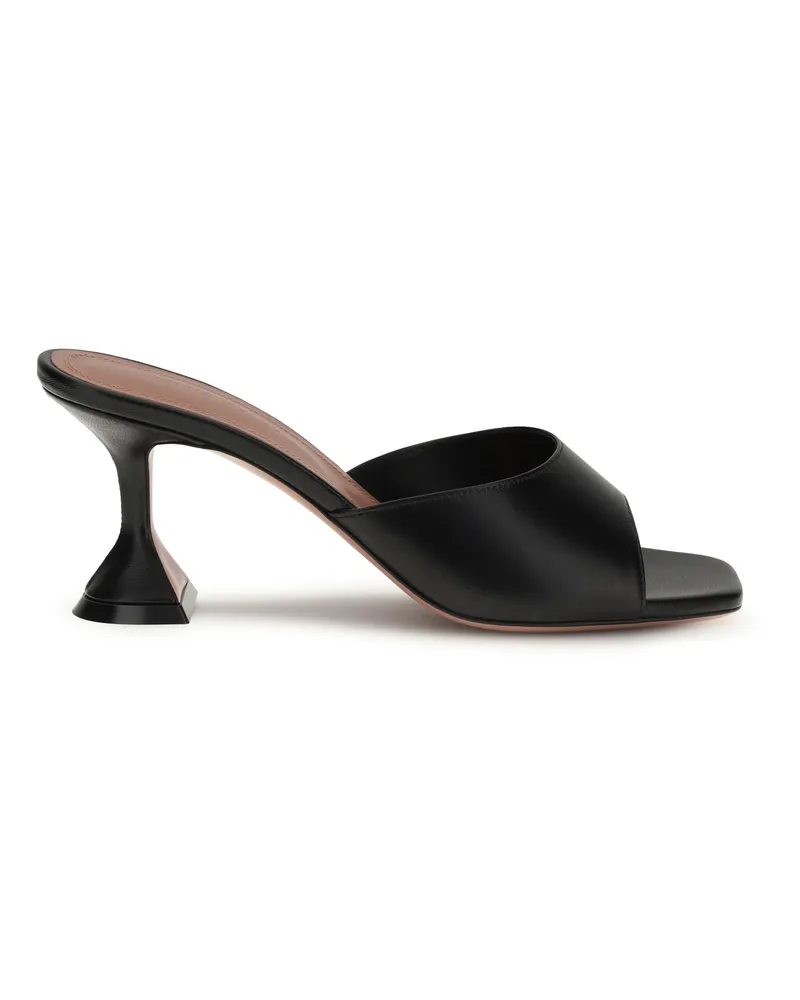 Amina Muaddi Lupita Sandal — Black Black