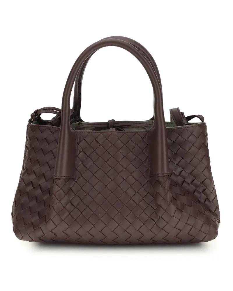 Bottega Veneta Women's Handbag Pinacoteca Dark Barolo Barolo-Pick-M B Calf Leather Handbags Barolo/pick-m Hand Bags Brown