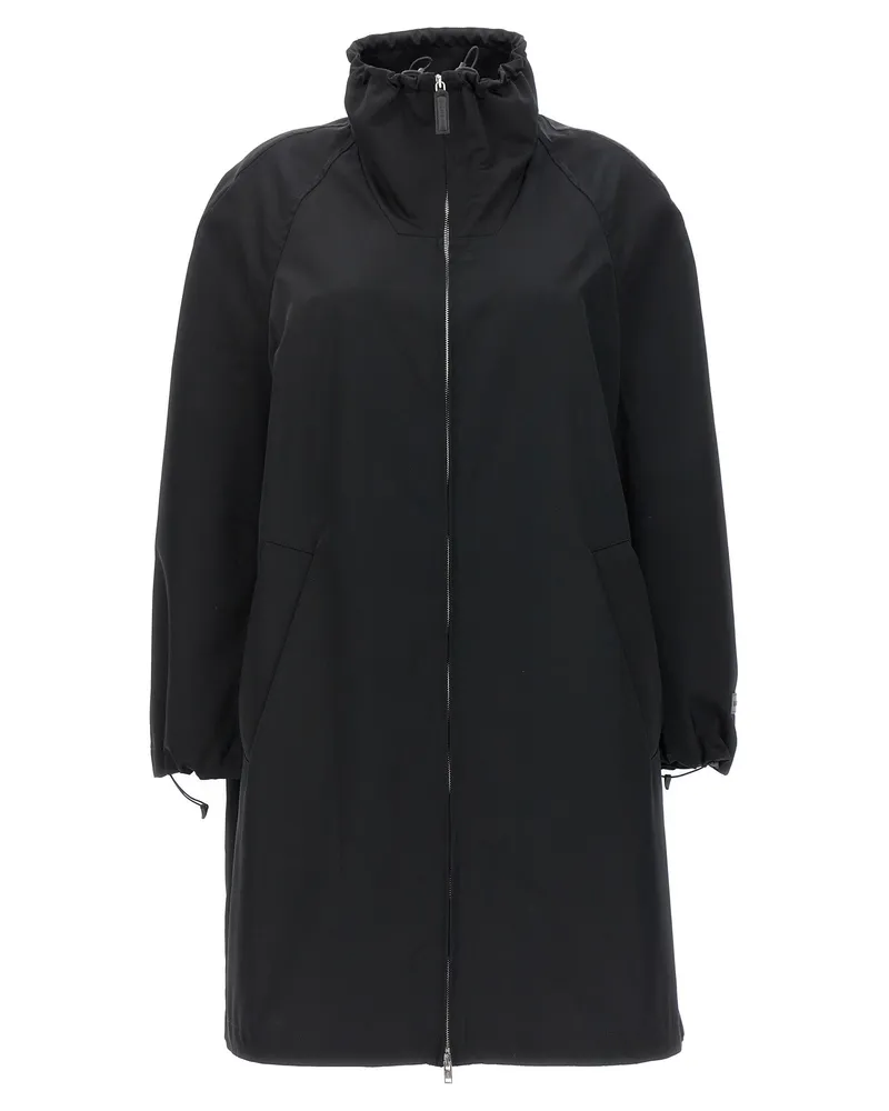 Marni Women's Black Polyester Parka Clothing Black