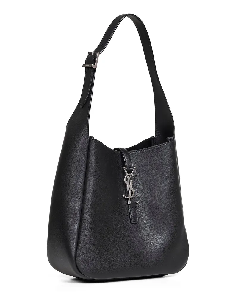 Saint Laurent Women's Shoulder Bag Le 5 À 7 Black Calfskin Black
