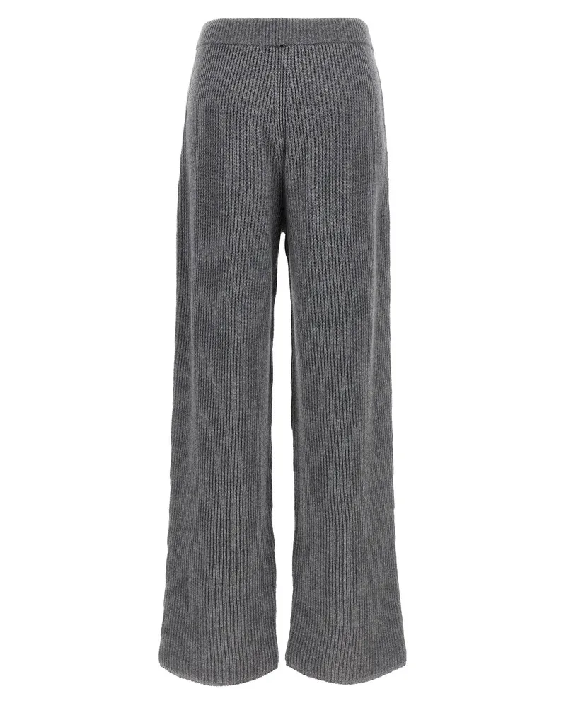 SPORTMAX Sella Trousers — Gray Gray