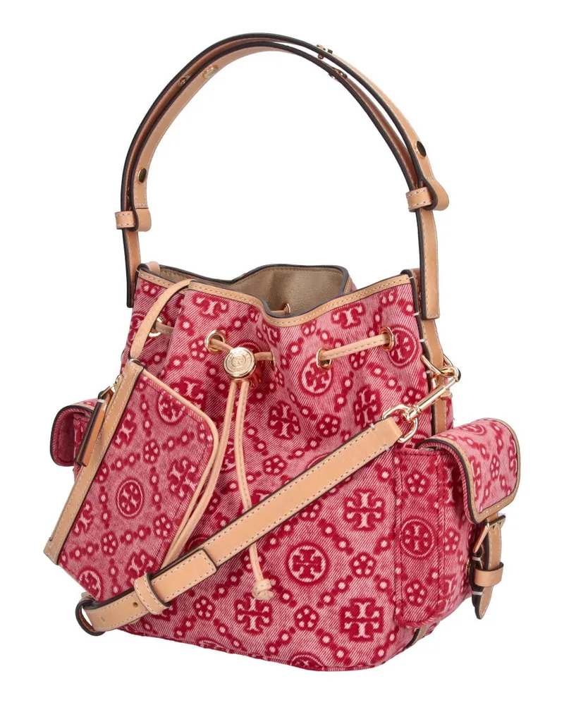 Tory Burch Women's Bags Red Trim: Cow Leather Red