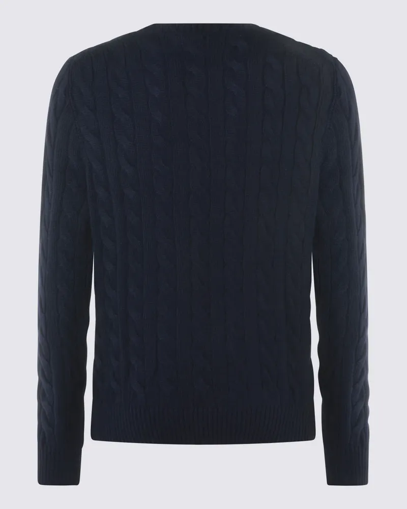 Ralph Lauren Men's Sweaters Bright Navy _100 % Co Navy