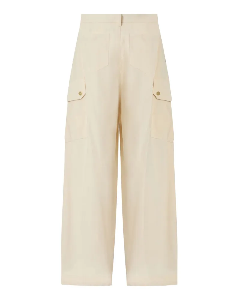 Pinko Women's Trousers Rosalin Beige G. Maroso Beige