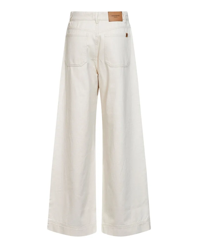 Max Mara Wkdcanneti Trousers — Ivory Ivory