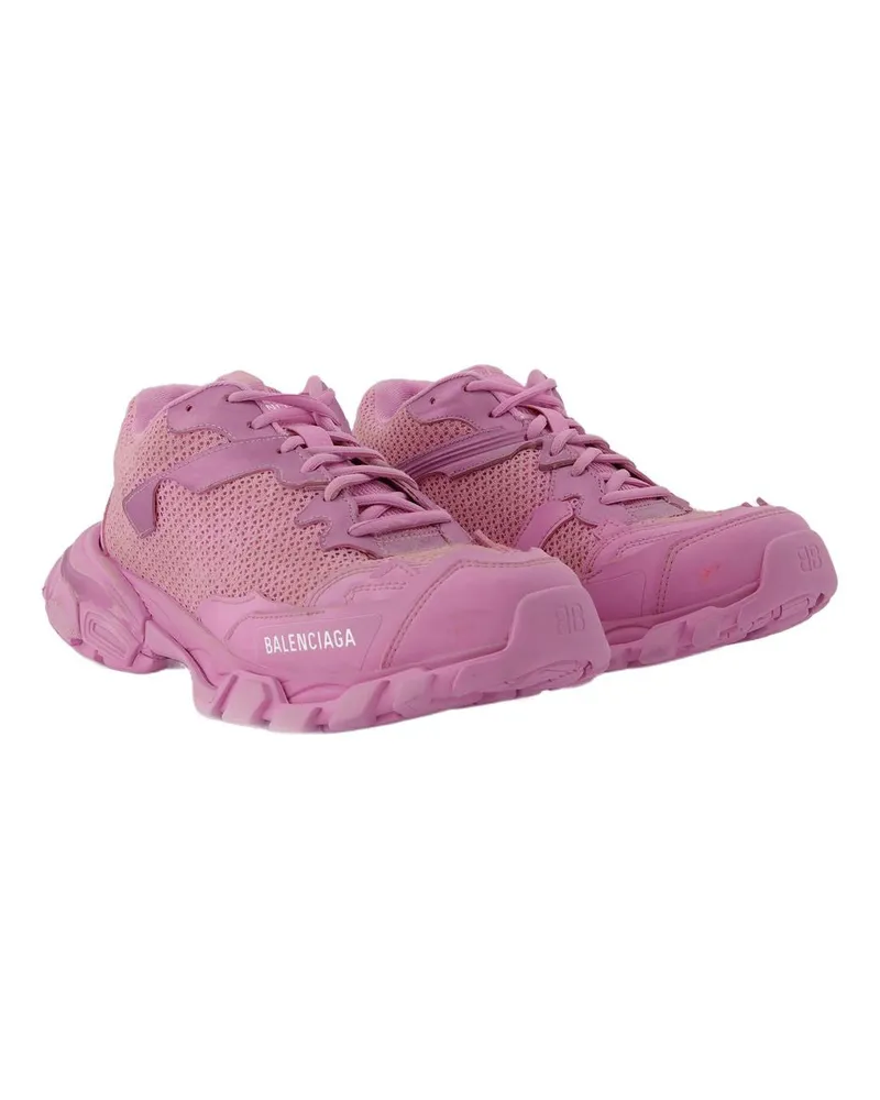 Balenciaga Unisex Track.3 Sneaker Pink Others Pink