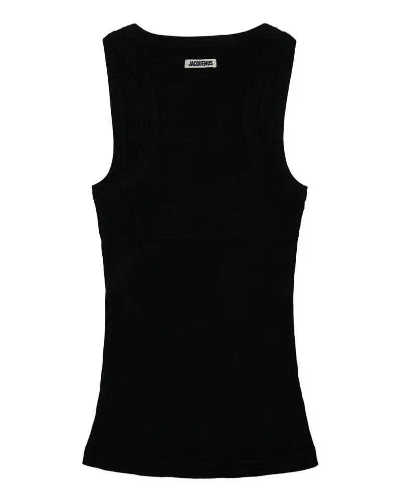 Jacquemus Debardeur Tank Top — Black Black