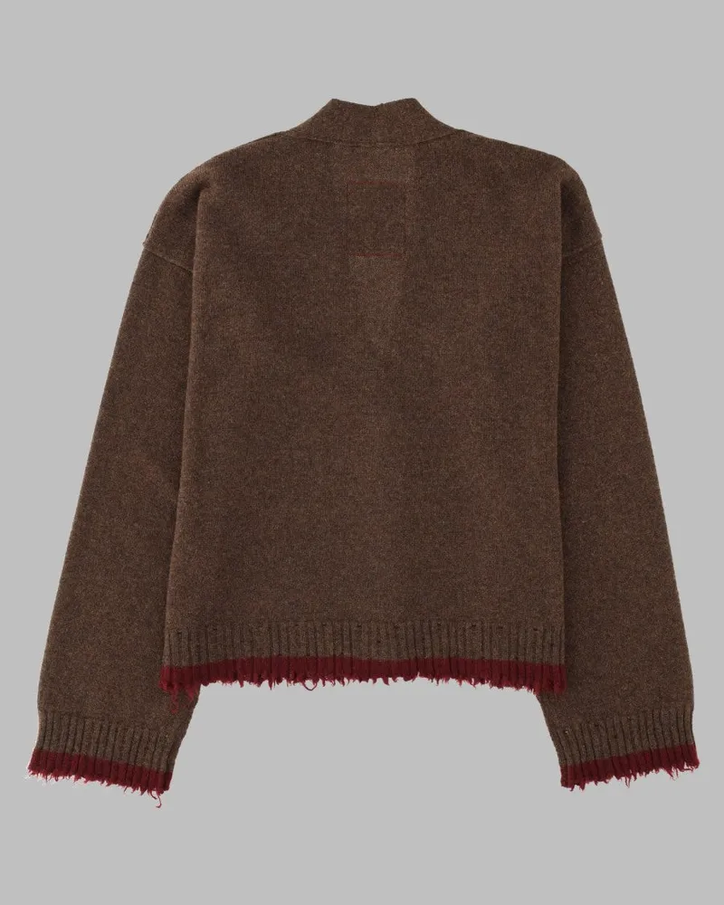 Uma Wang Cashmere Cardigan — Brown Brown