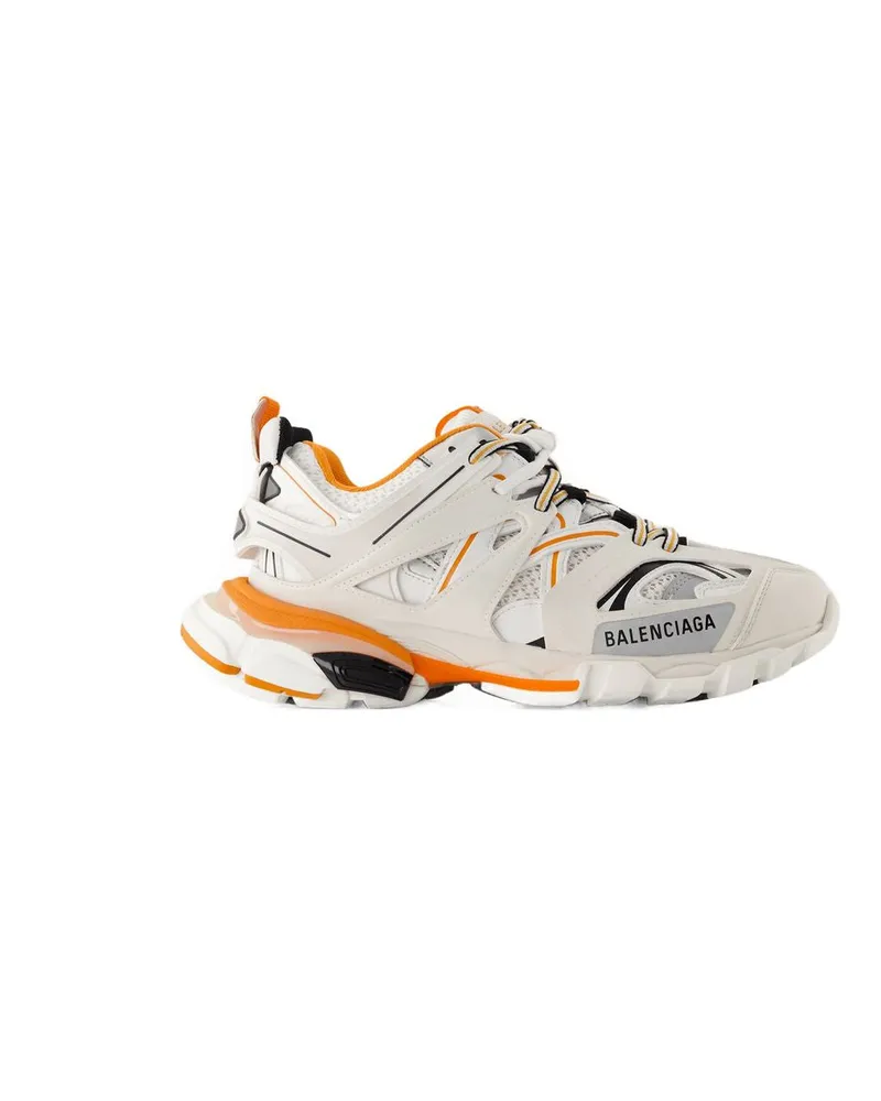 Balenciaga Women's Track Sneakers White Synthetic White