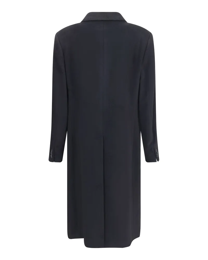 Our Legacy Men's Wool Whale Coat Black Hairy Mohair; Wool; Polyamide Black