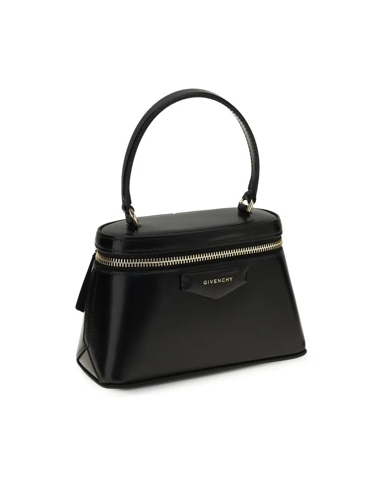 Givenchy Women's Black Calf Leather Bos Taurus Handbag Bag Black