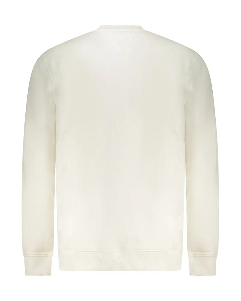 Tommy Hilfiger Embroidered Logo Sweatshirt — White White
