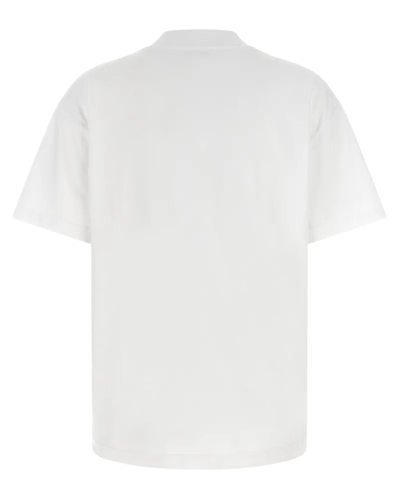 OFF-WHITE Women's White Cotton T-Shirt White