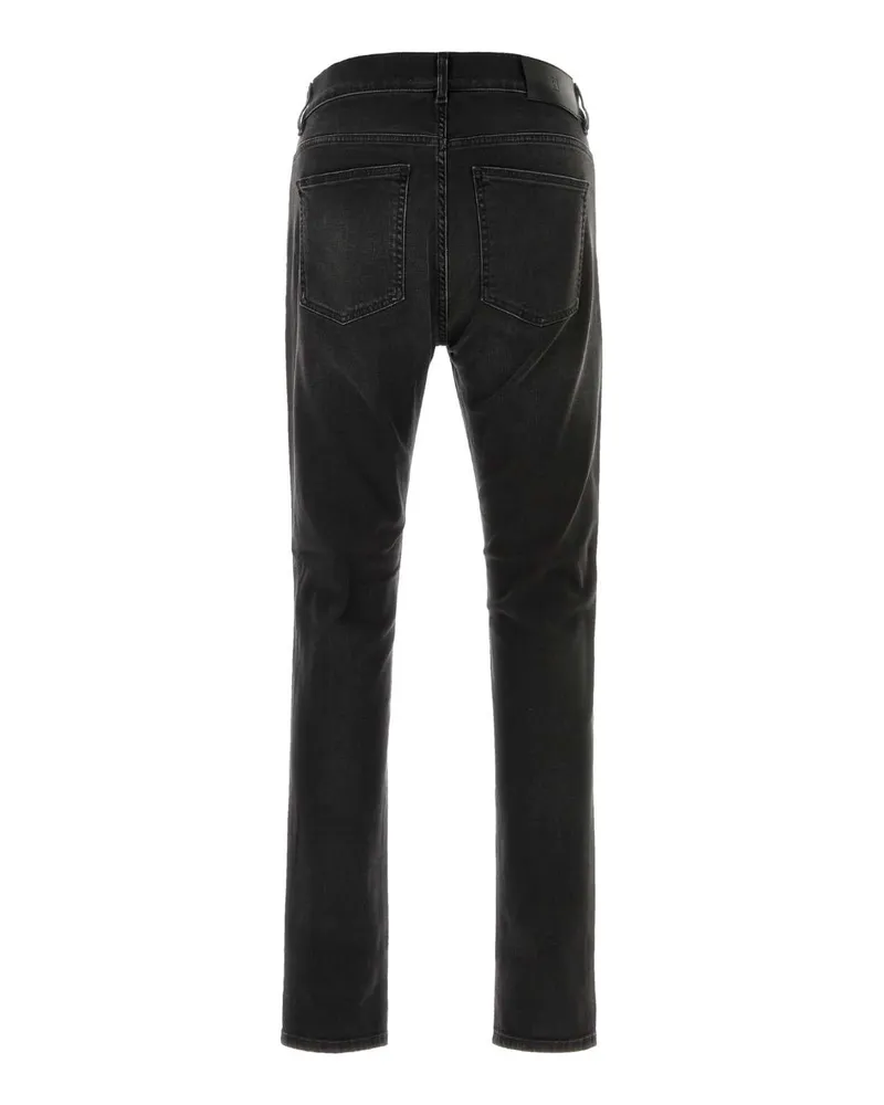 PT TORINO Men's Black Stretch Denim Jeans Mn39 Exterior: Cotton Elastane Black